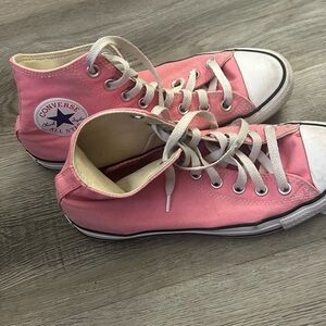 Converse All Star Pink Canvas Sneakers